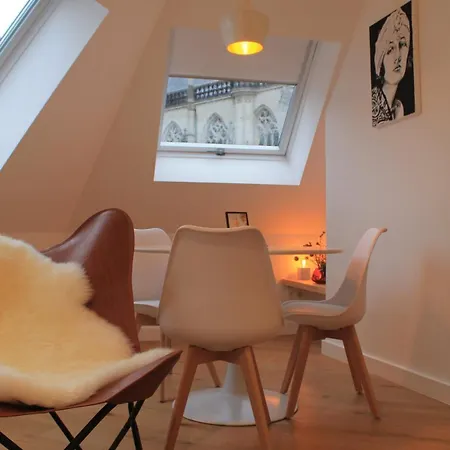 Charming With Cathedral View! On The 4th Floor Antwerpia